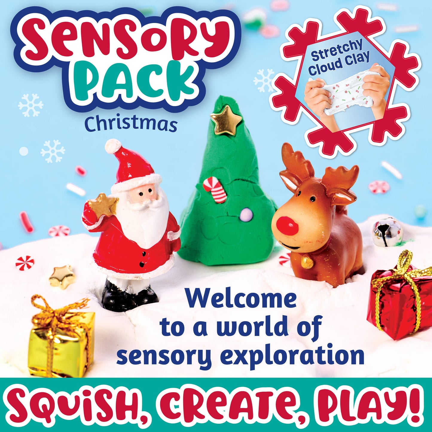 Faber-Castell / Creativity for Kids - Sensory Pack Christmas Holiday Play Kit for Children