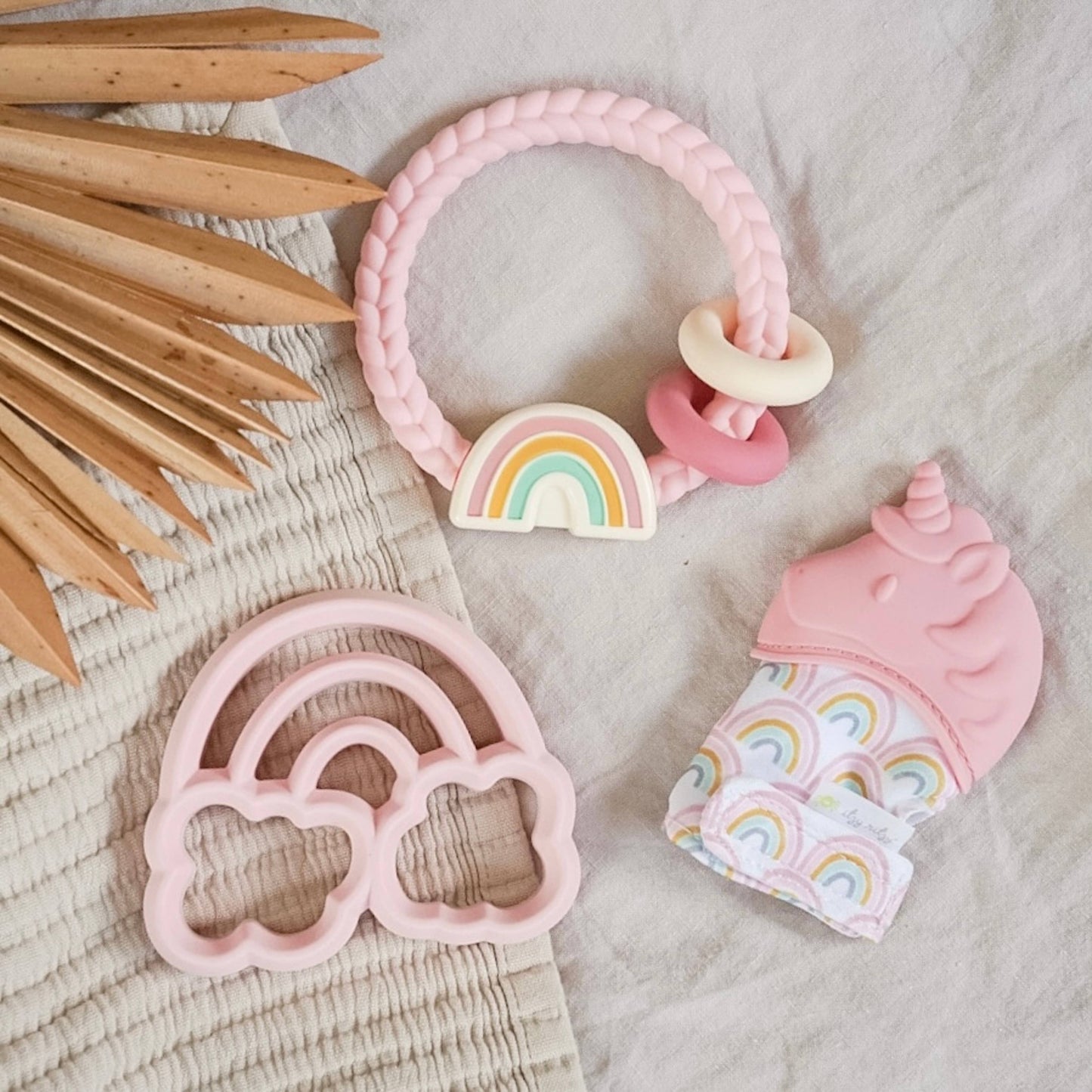 Itzy Ritzy - *NEW OPTION* Itzy Mitt™ Silicone Teething Mitts