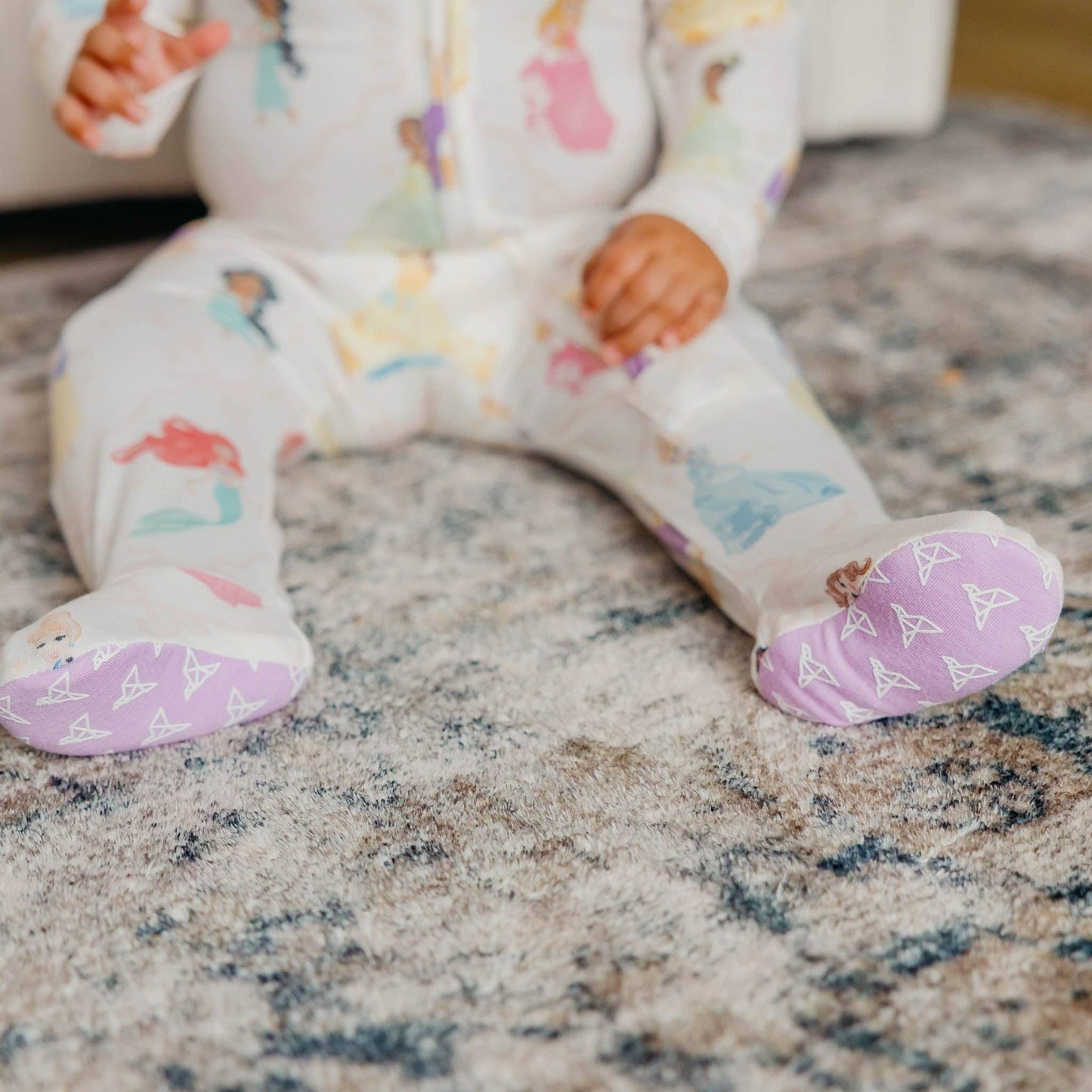 Copper Pearl - Zip-Up Footie Pajama - Disney Princess