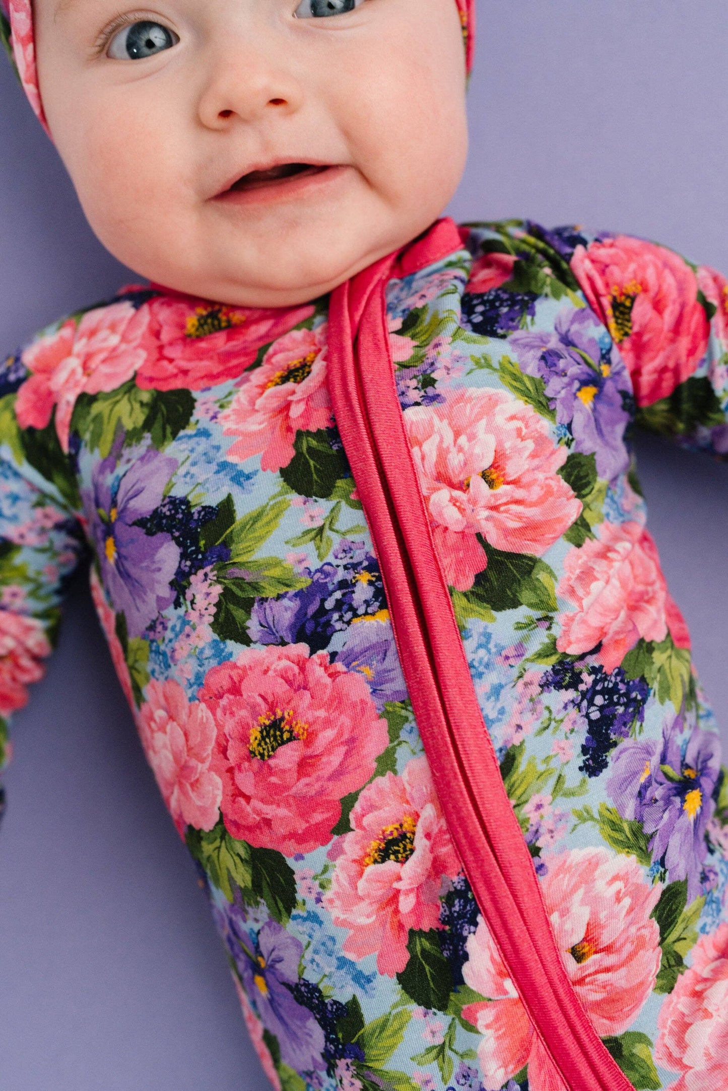 Little One Shop - Peony Garden Bamboo Sleeper