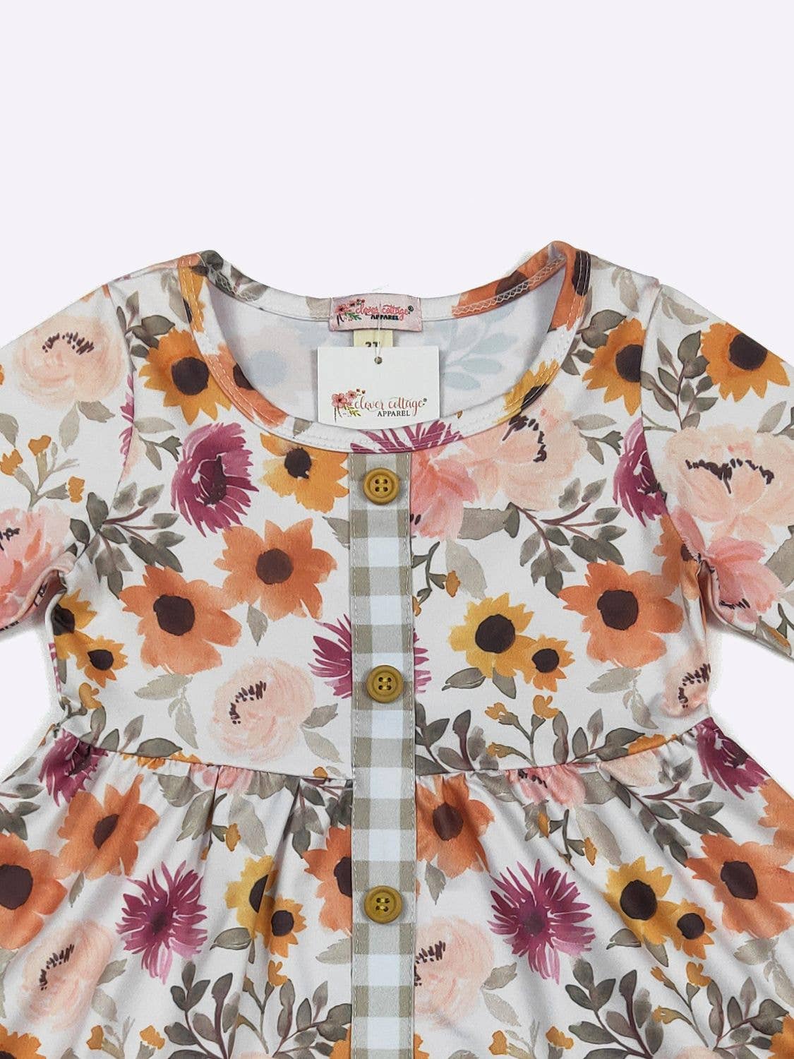 Autumn Sage Girls Dress