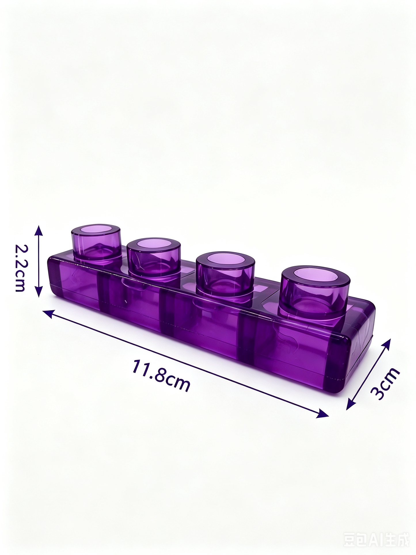 Novelty Brands - Fun Doh JUMBO Squish Blocks Building Sensory Toy - 6/Display