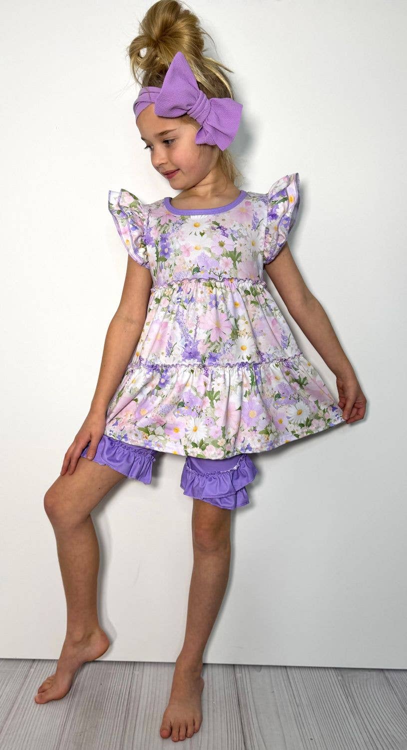 Lavender Garden Girls Set