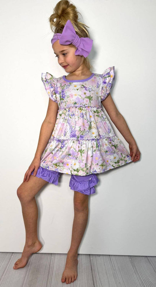 Lavender Garden Girls Set