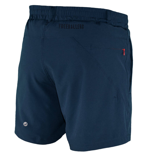 Kids Navy Blue Freeballers - Sport Shorts