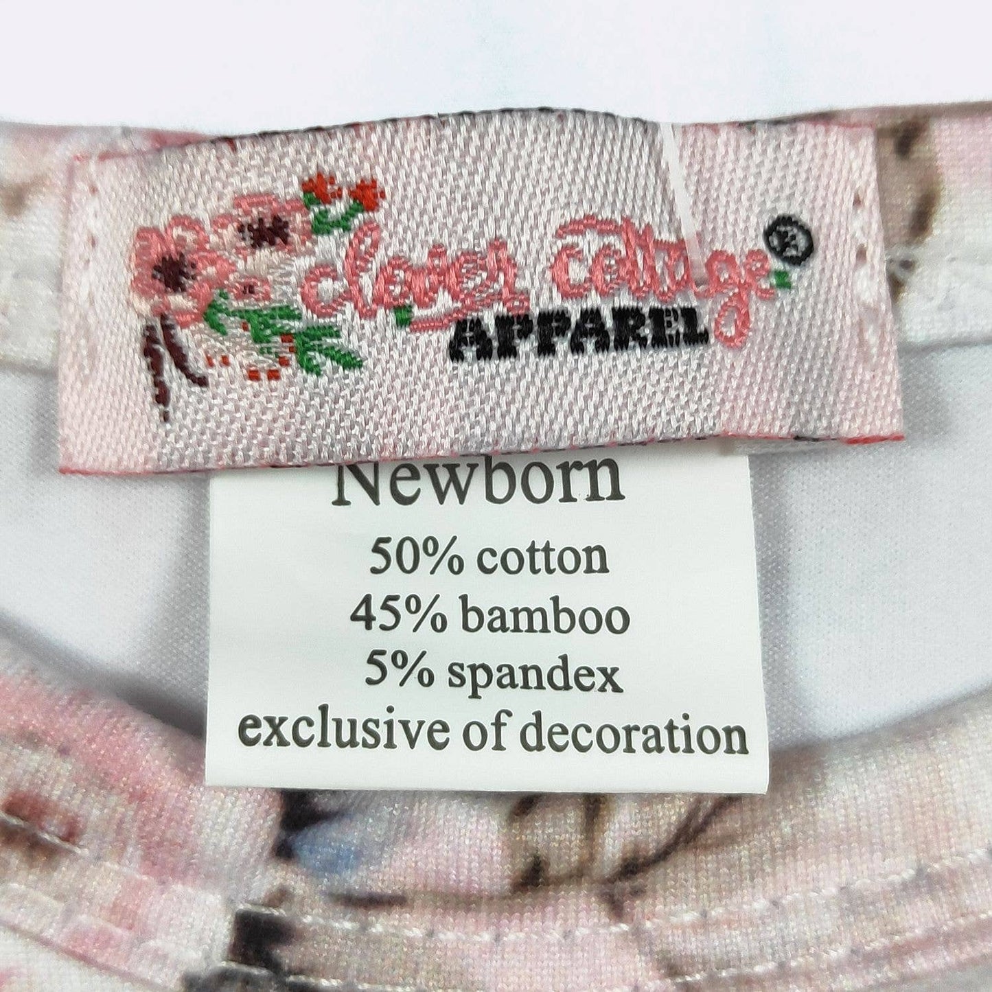 Patchwork Rose Baby Gown