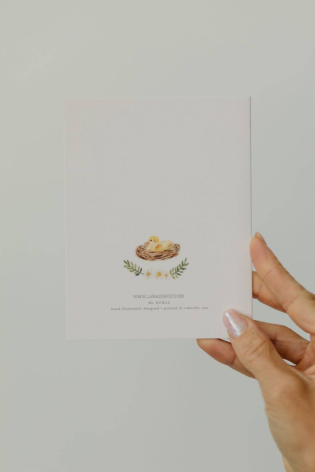 Baby Little Duckling Greeting Card