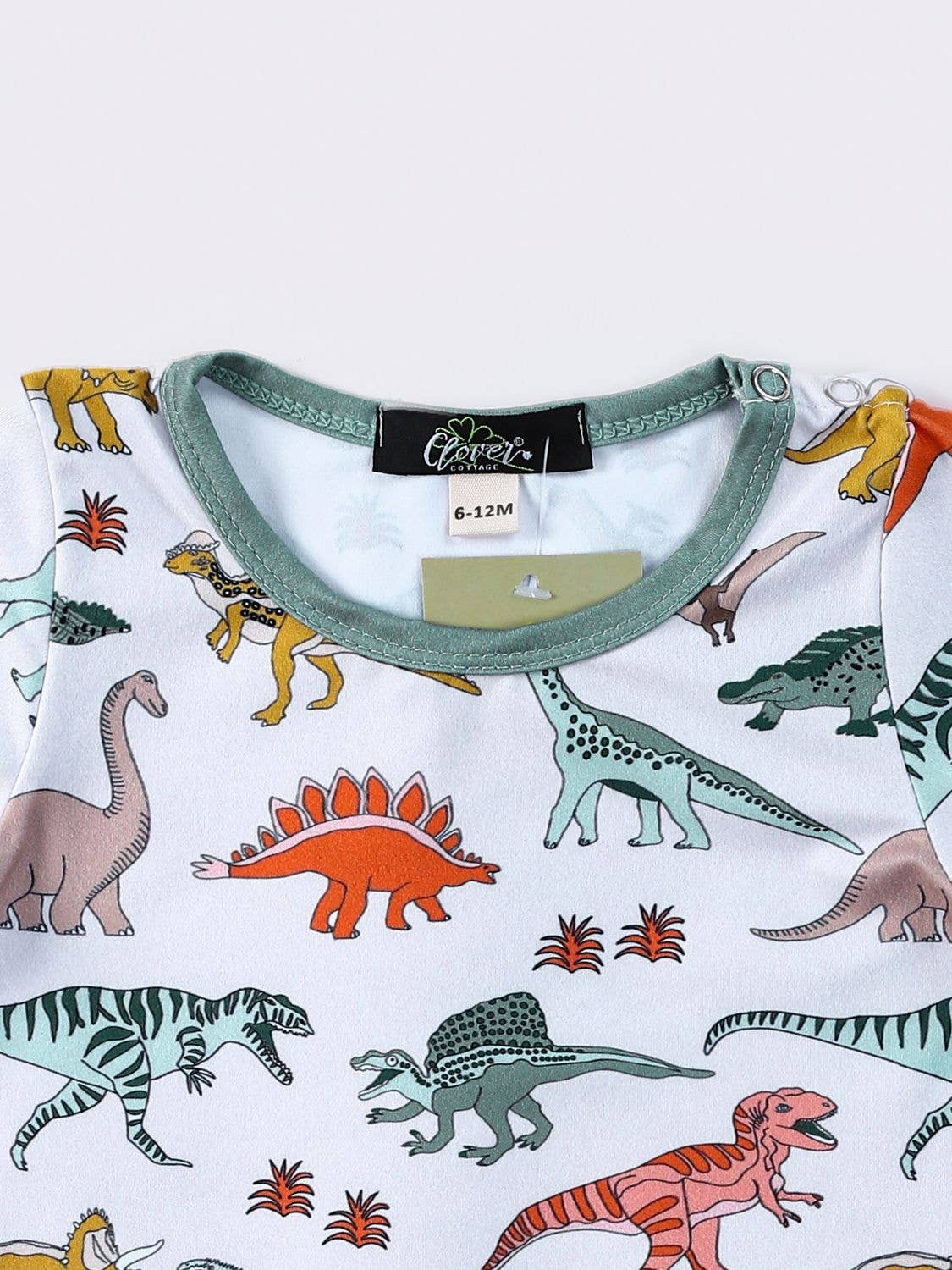 Clover Cottage - Mesozoic Boy Romper