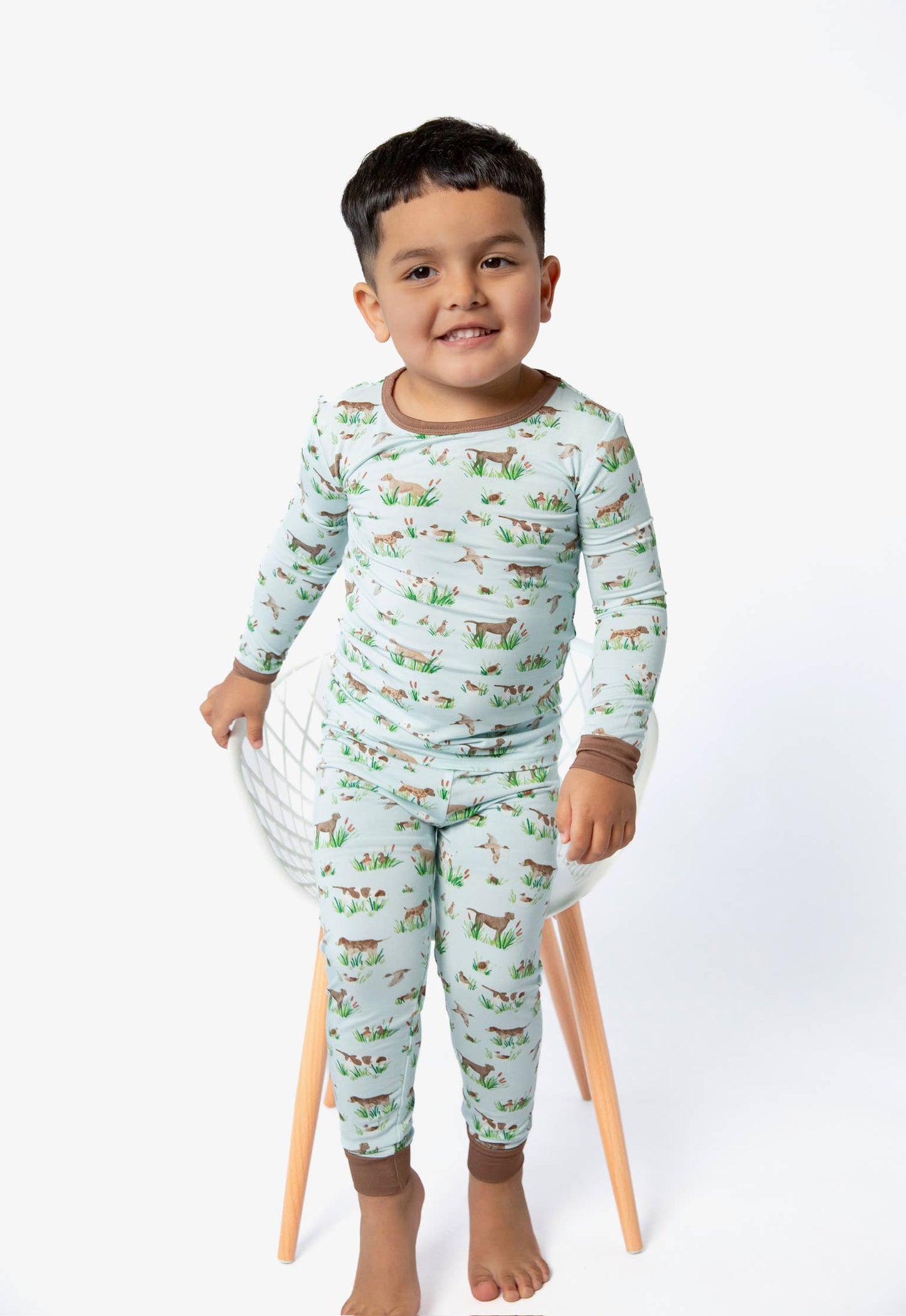 Goosies - Delta Bird Hunting Dogs-  LS/Pants Toddler PJs