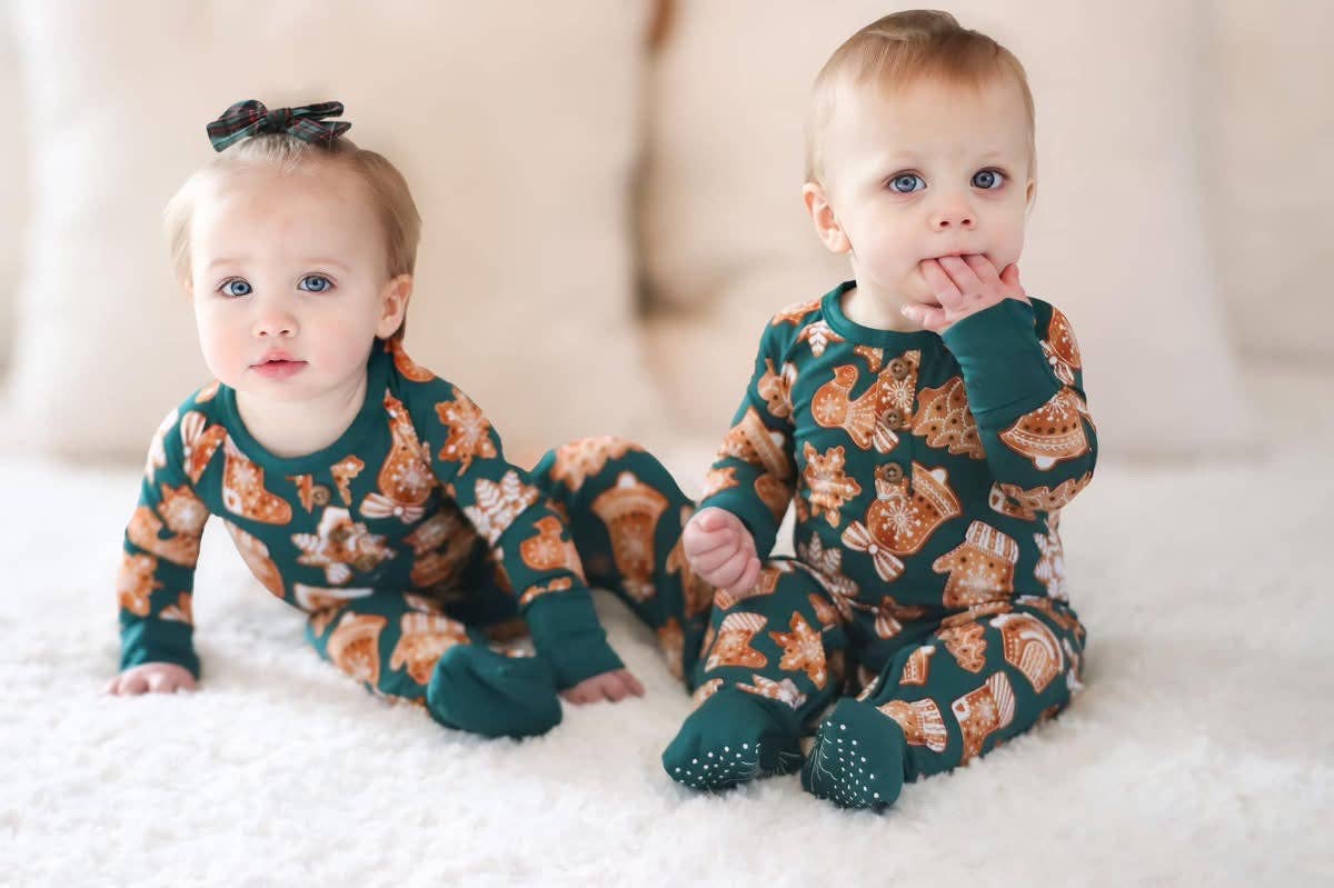 Riley & Rett - Baking Buddies Henley Romper