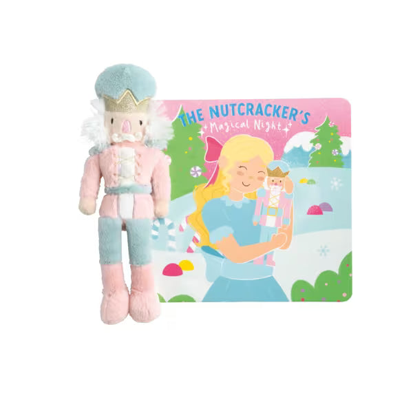 Nutcracker Plush with Book