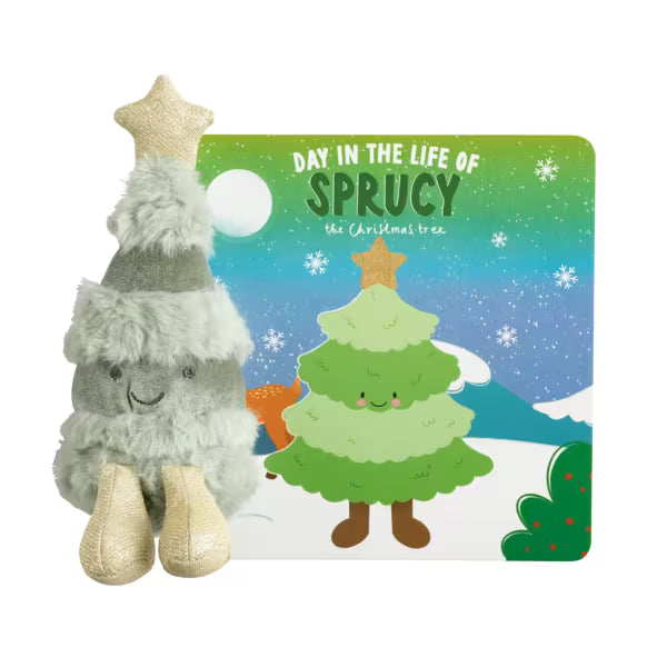 Christmas Tree Plush and Book