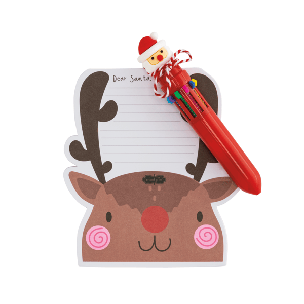 Reindeer Pen & Pad Set