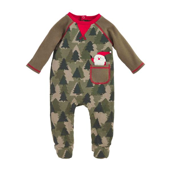 Camo Santa Romper