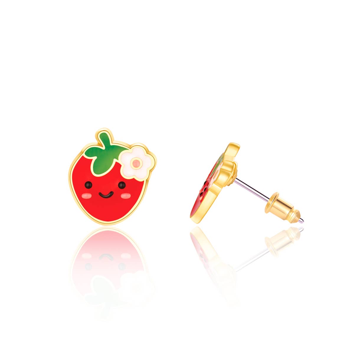 Girl Nation - You're Berry Cute Cutie Stud Earrings