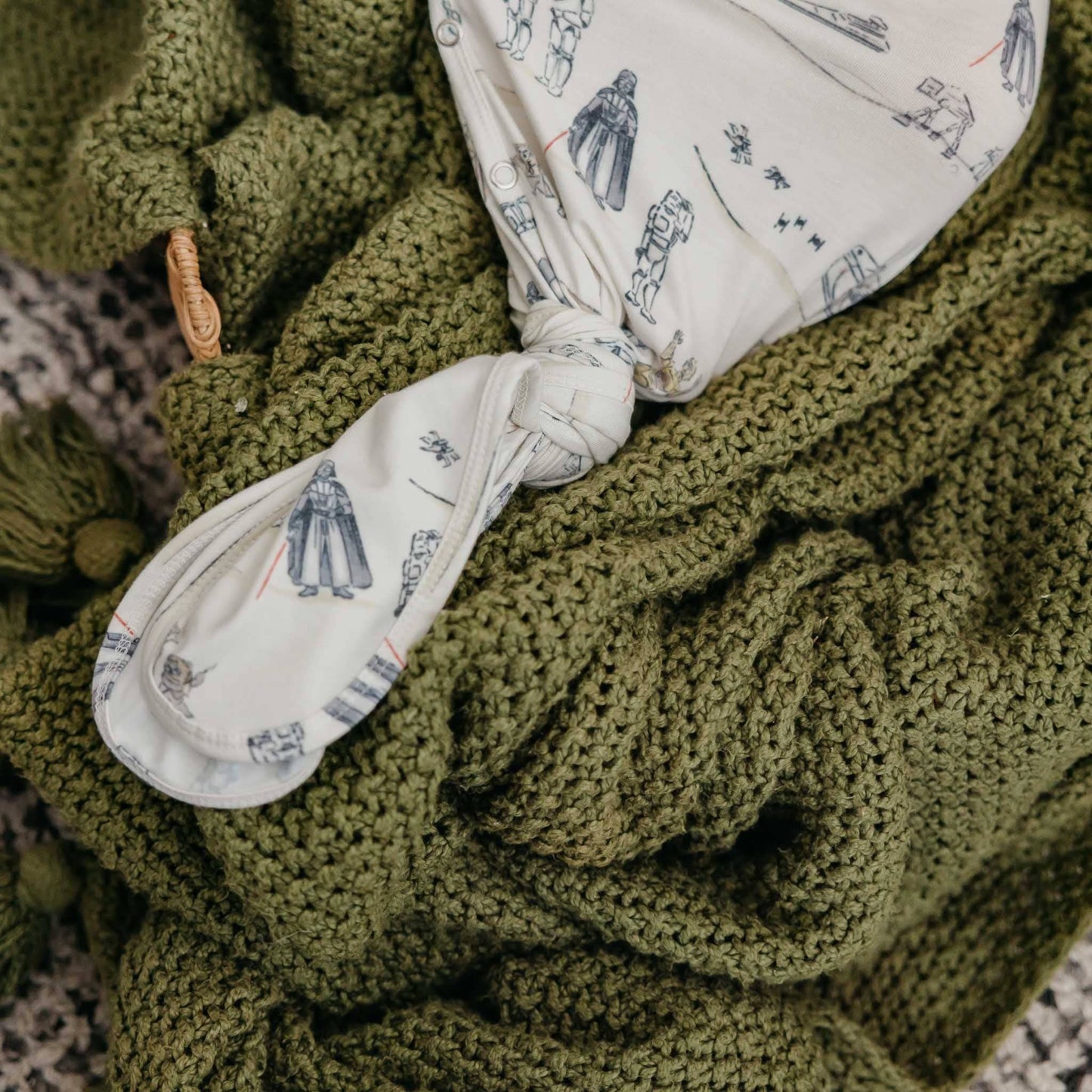 Copper Pearl - Newborn Knotted Gown - Tatooine