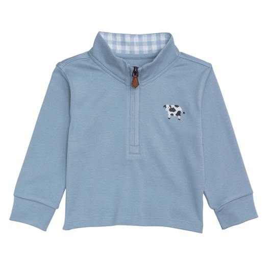 Cow Quarter Zip