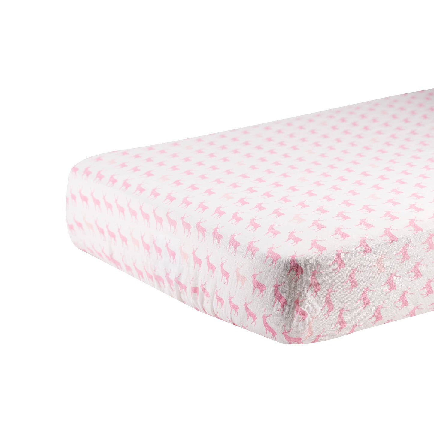 Newcastle Classics - Pink Deer Crib Sheet