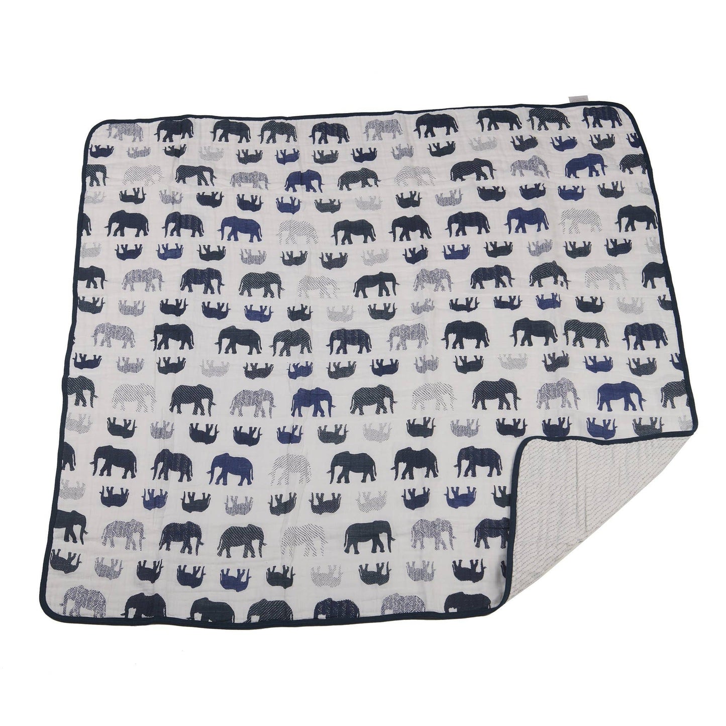 Newcastle Classics - Blue Elephant and Spotted Wave Newcastle Blanket