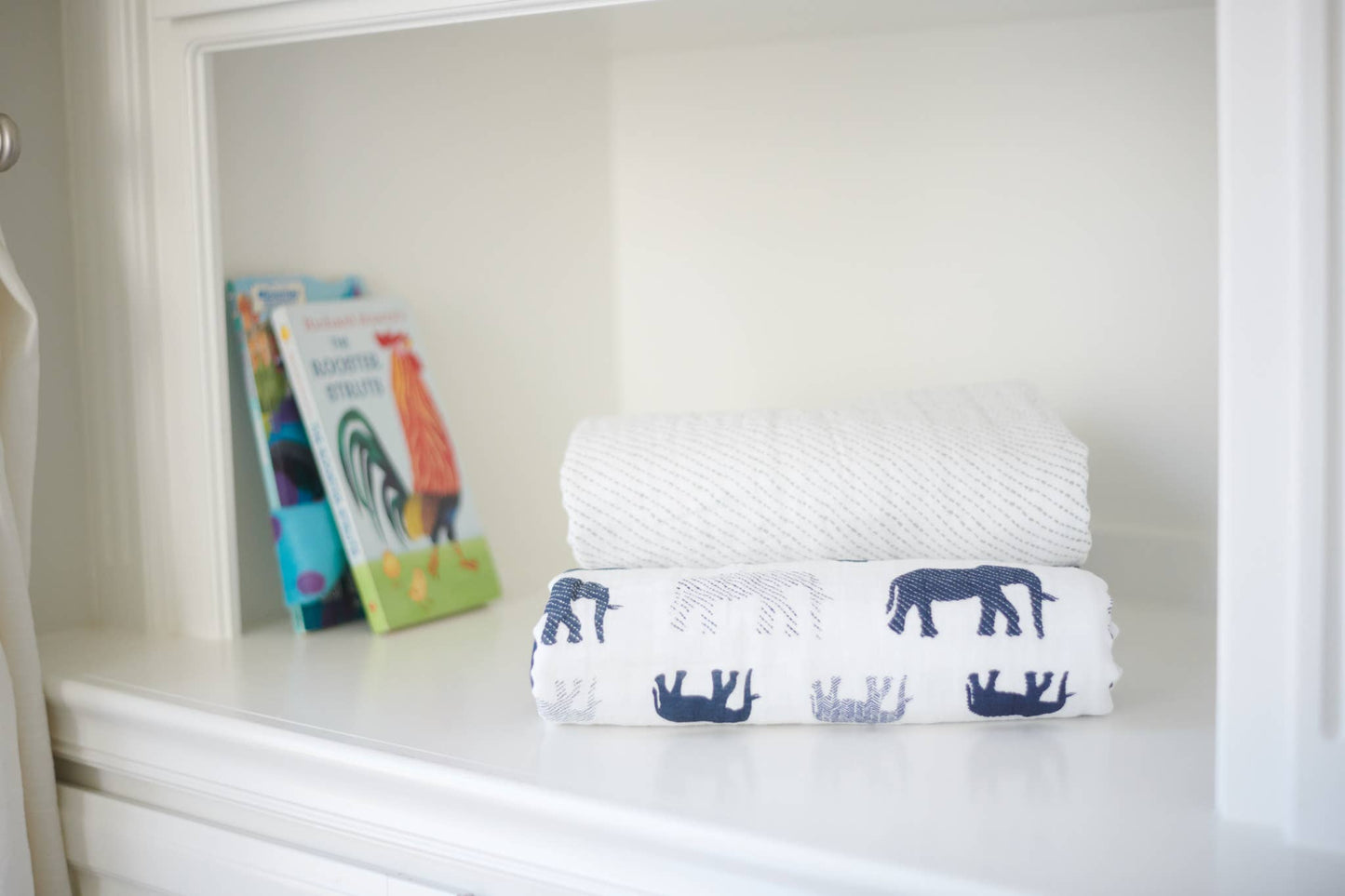 Newcastle Classics - Blue Elephant and Spotted Wave Newcastle Blanket