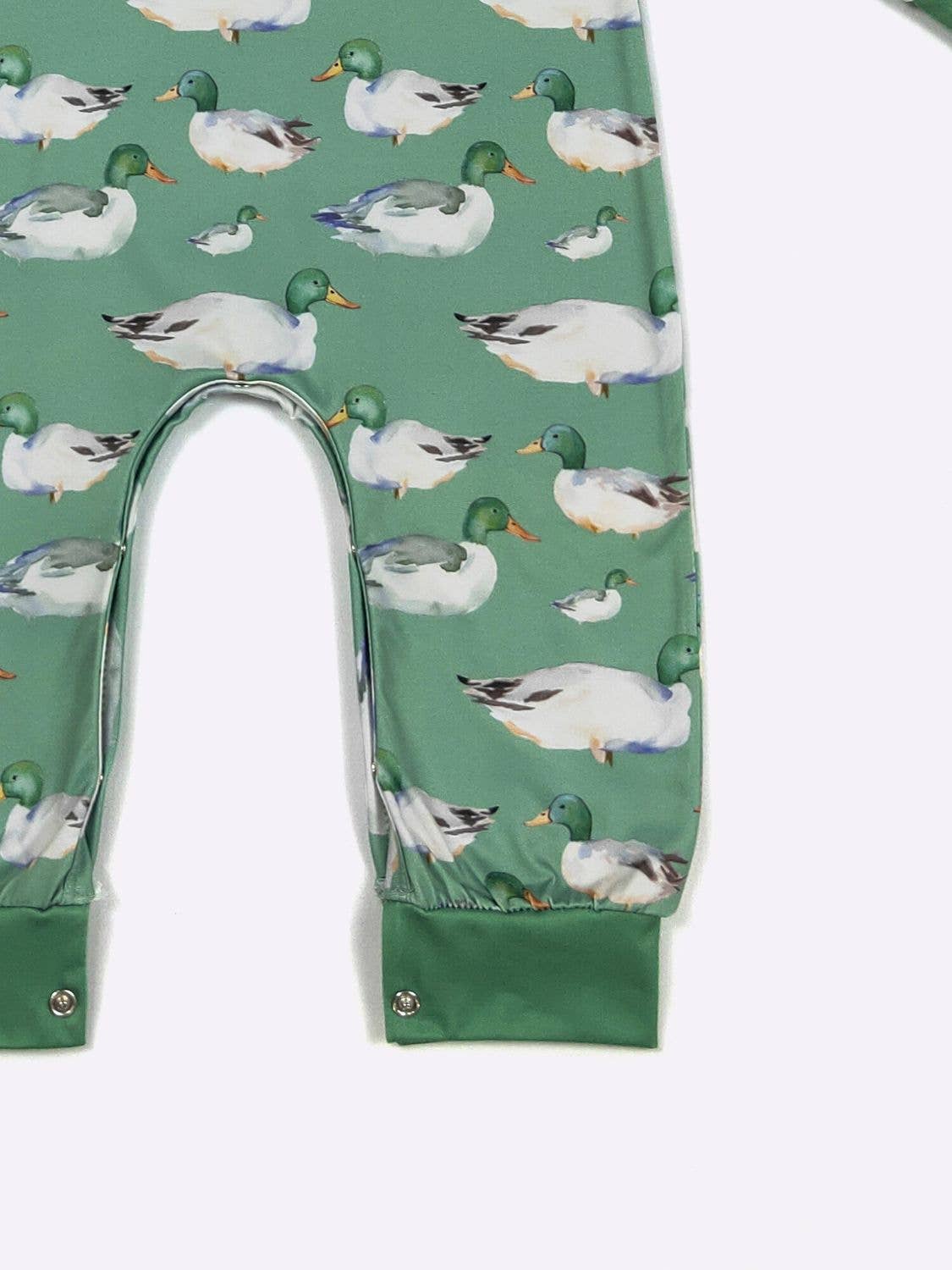 Green Mallard Boy Romper