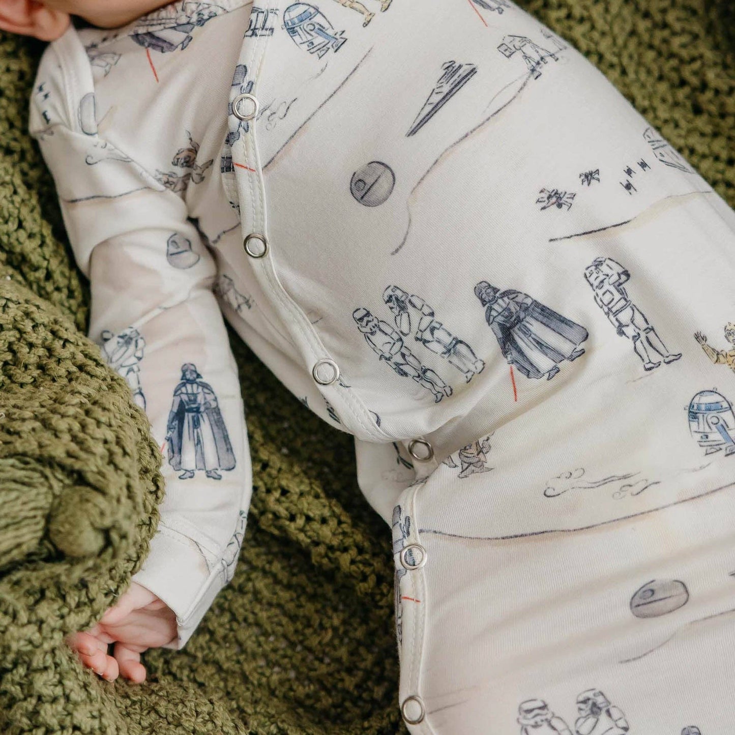 Copper Pearl - Newborn Knotted Gown - Tatooine