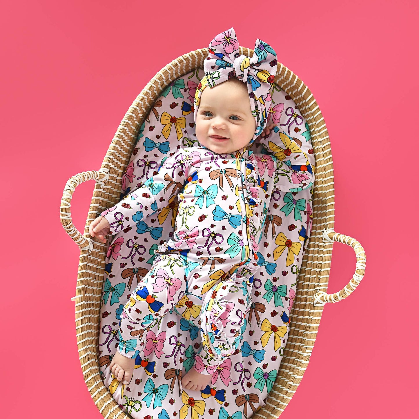Princess HEADWRAP Baby Toddler Floral Hair Accessories