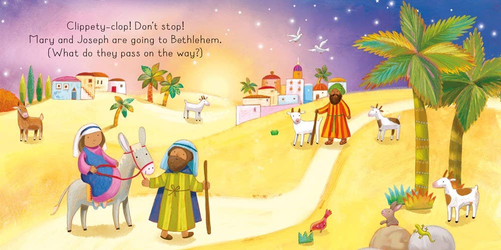 HarperCollins - Baby Jesus board book: Usborne