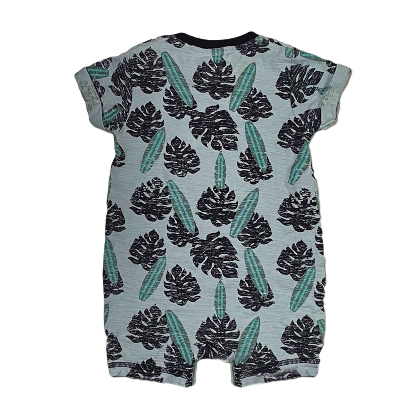 Landen Surf Palm Pocket Tee and Romper - Baby & Toddler