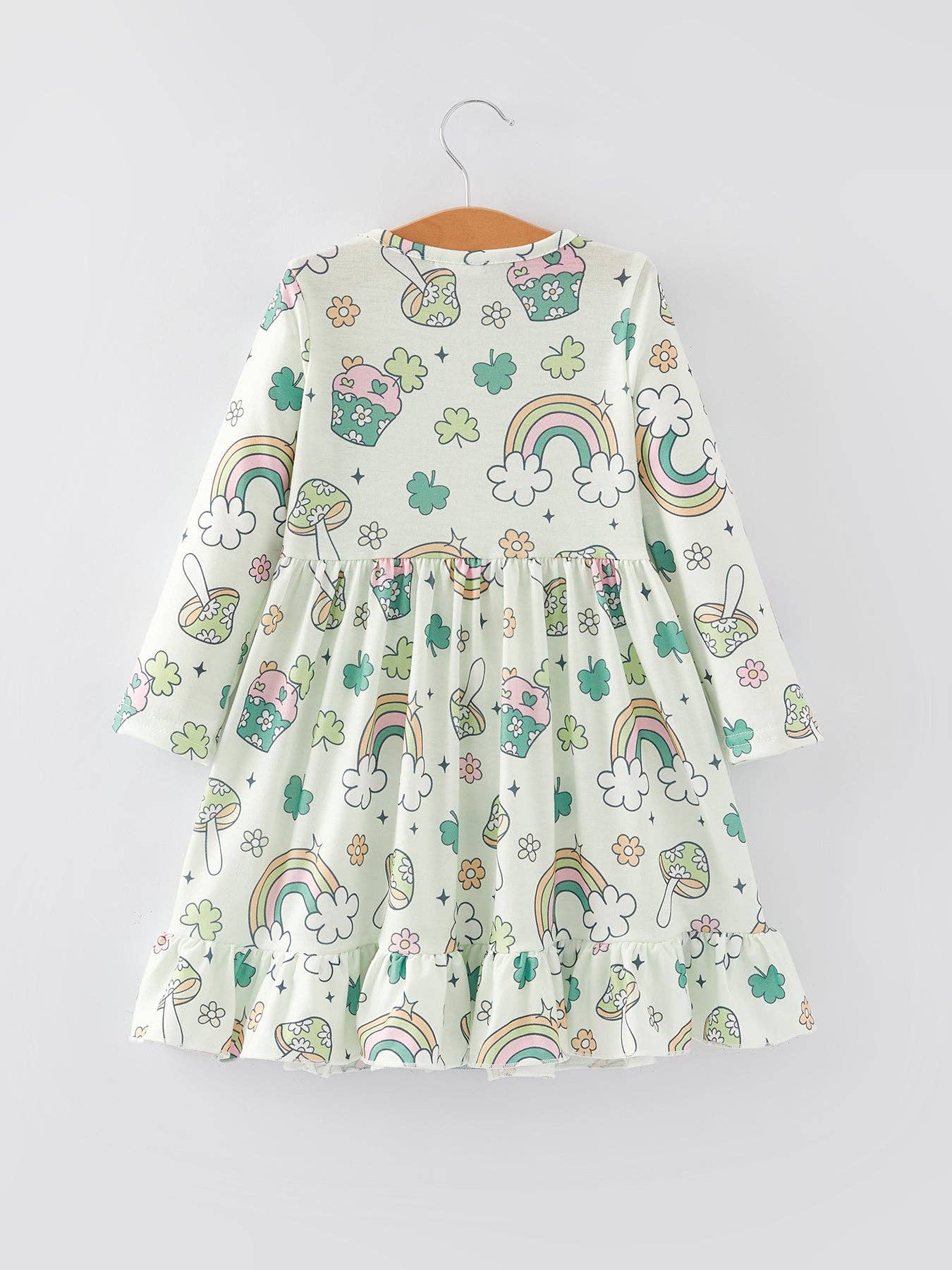 Rylee Faith Designs - St. Patrick's Day Printed Girls Dress