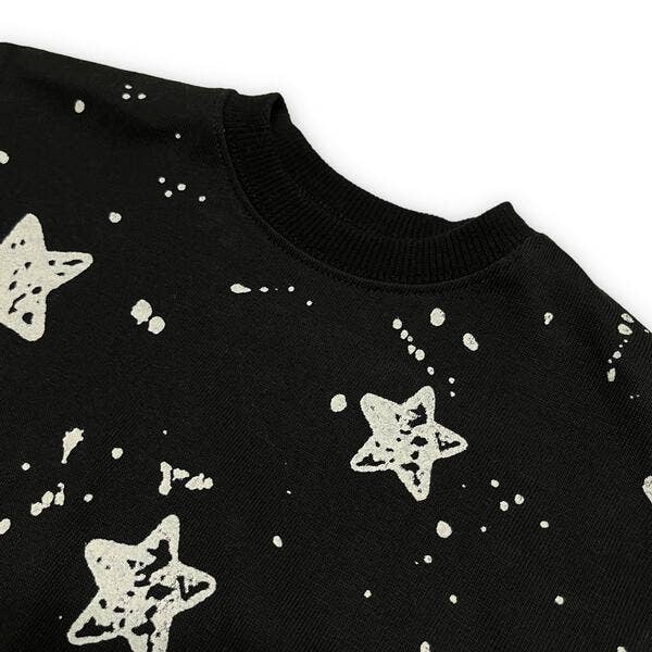 Star Stencils Sweatshirt