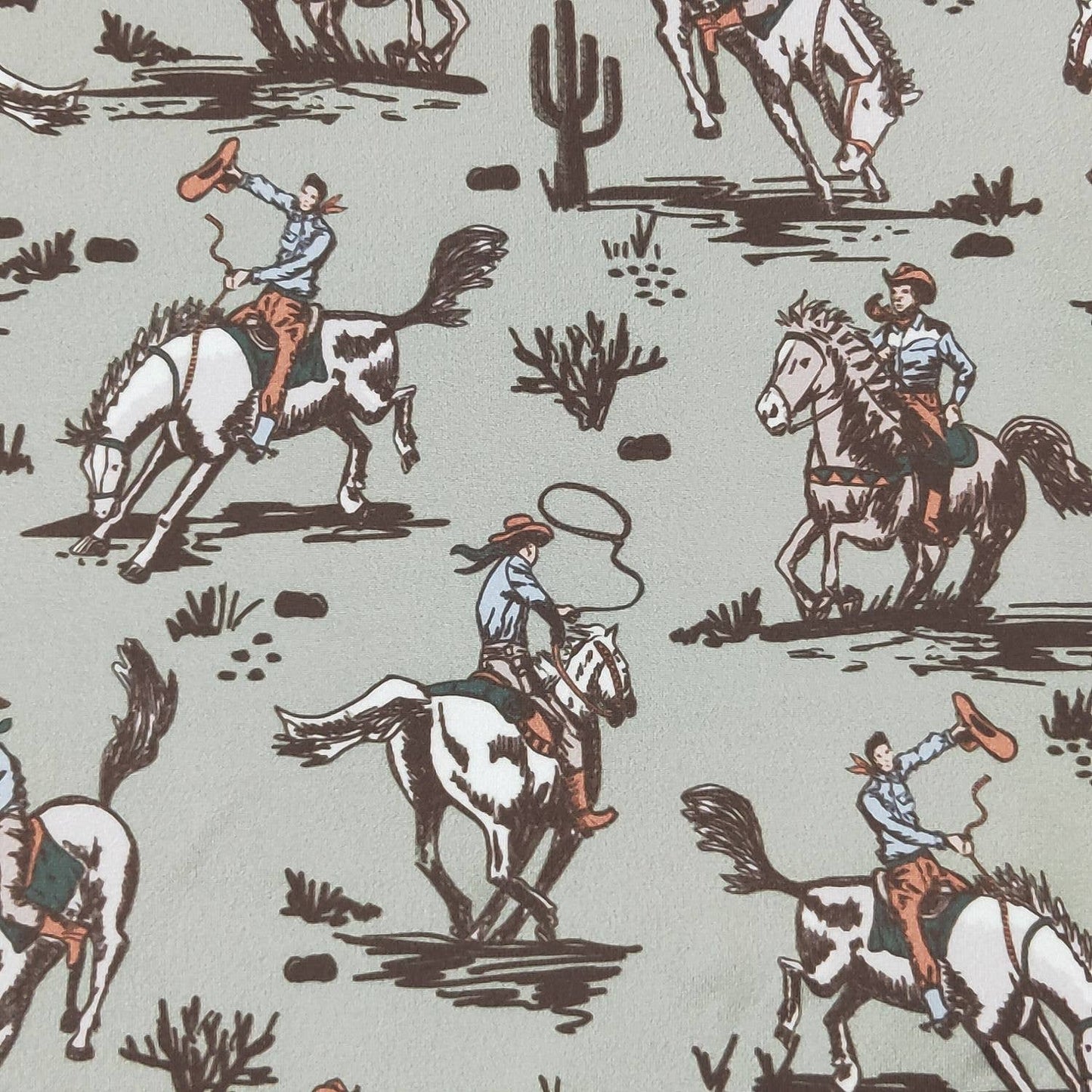 Army Lasso Boy Romper