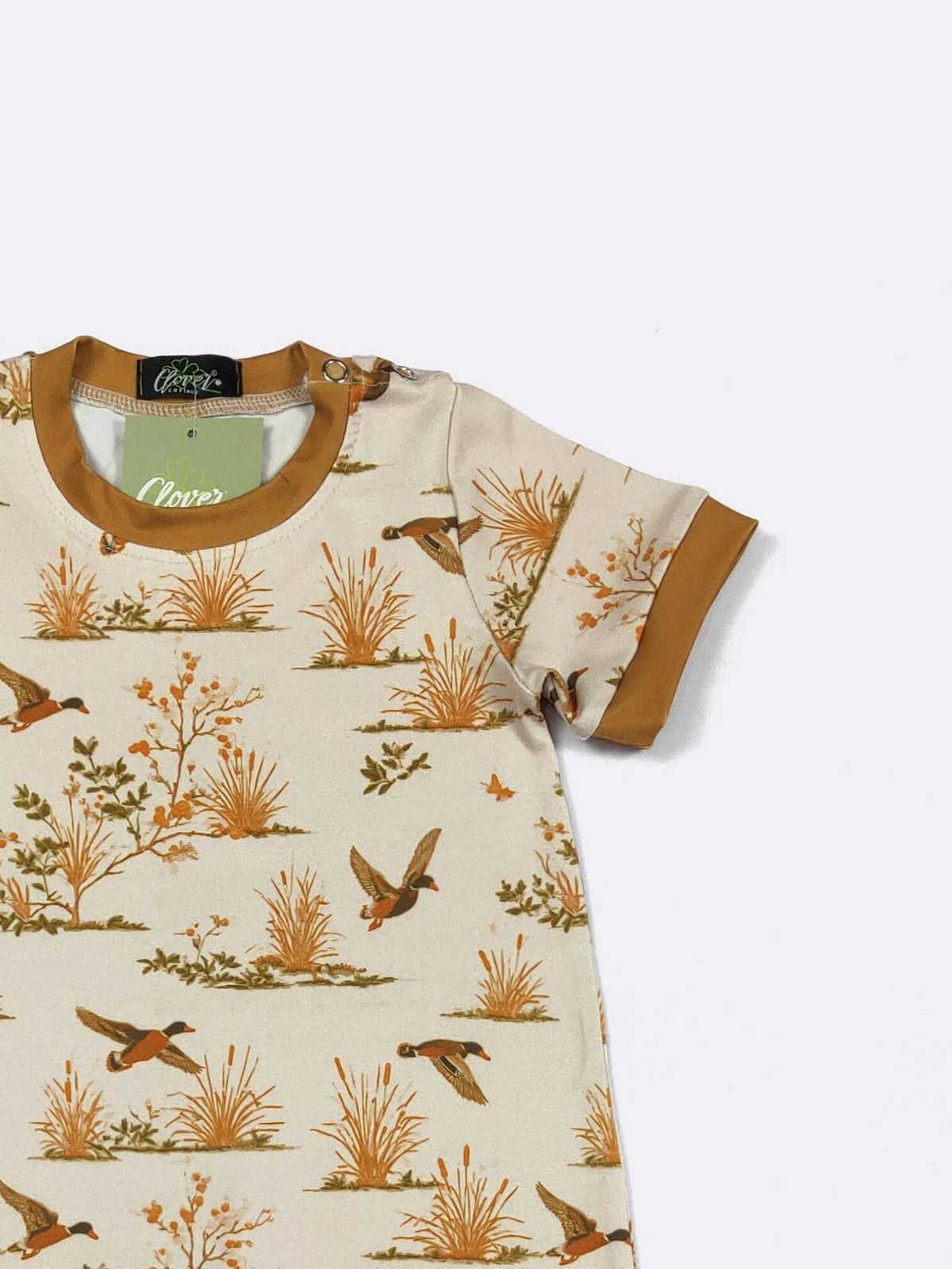 Clover Cottage - Amber Field Duck Boy Romper
