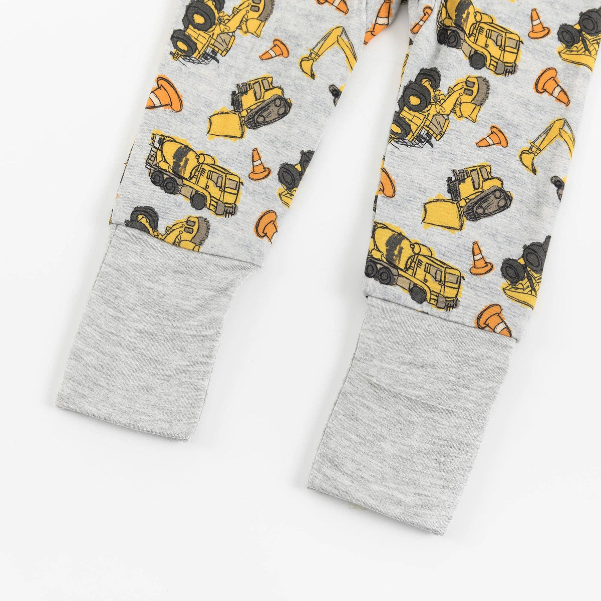 FancyPrince - Excavator Pattern Bamboo Viscose Zippy Romper