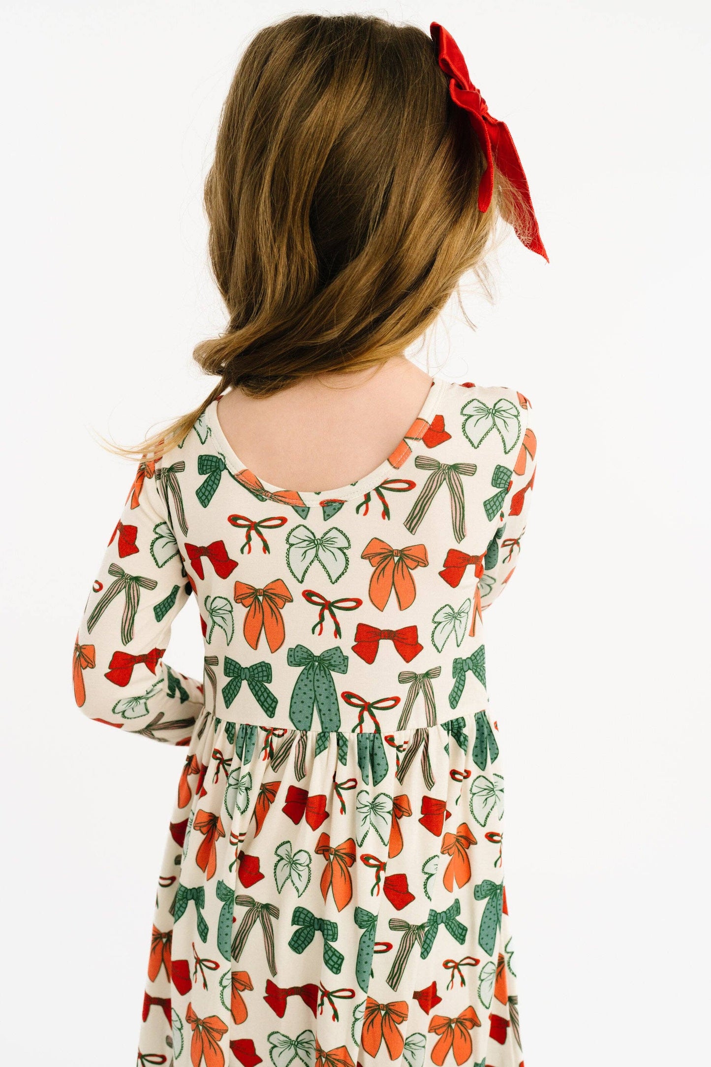 Little One Shop - Merry Bows Bamboo Dress