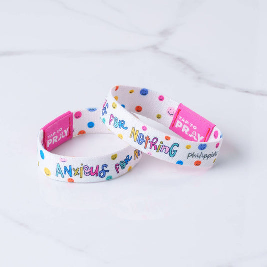 Versible - Tap To Pray™ - Kingfolk Series Wristband - Anxious for Nothing