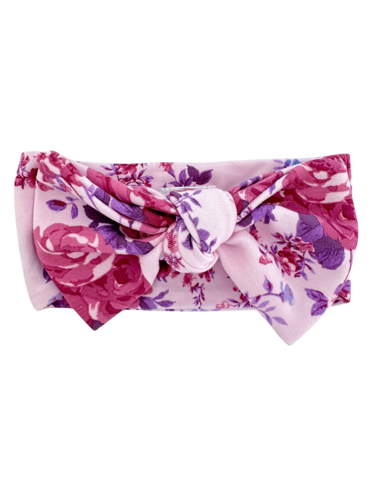 Knot Bow, Violet Rose