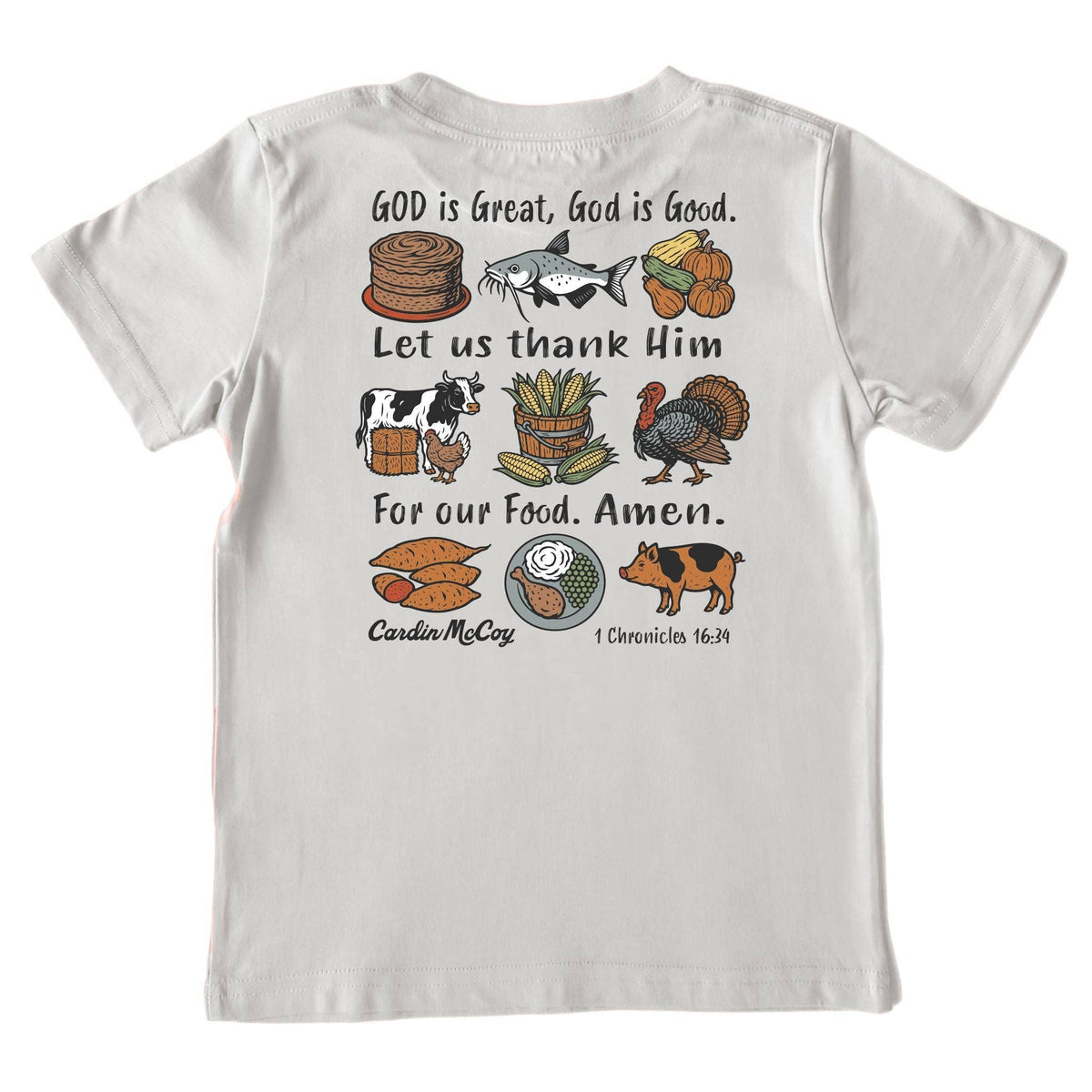 Cardin McCoy - Kids' For Our Food Short-Sleeve Tee