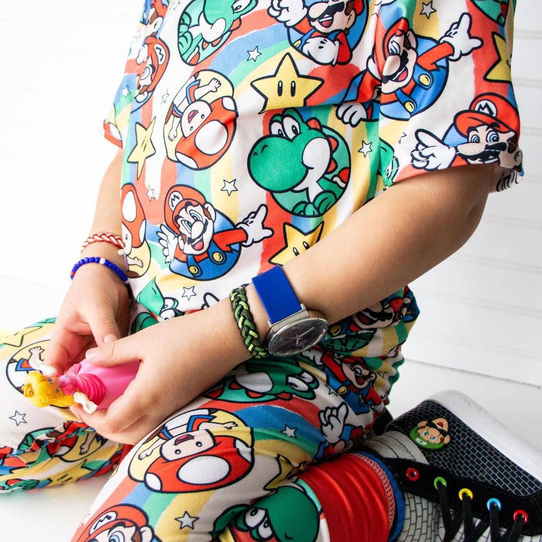 2-Piece  Pajamas Mushroom Cart