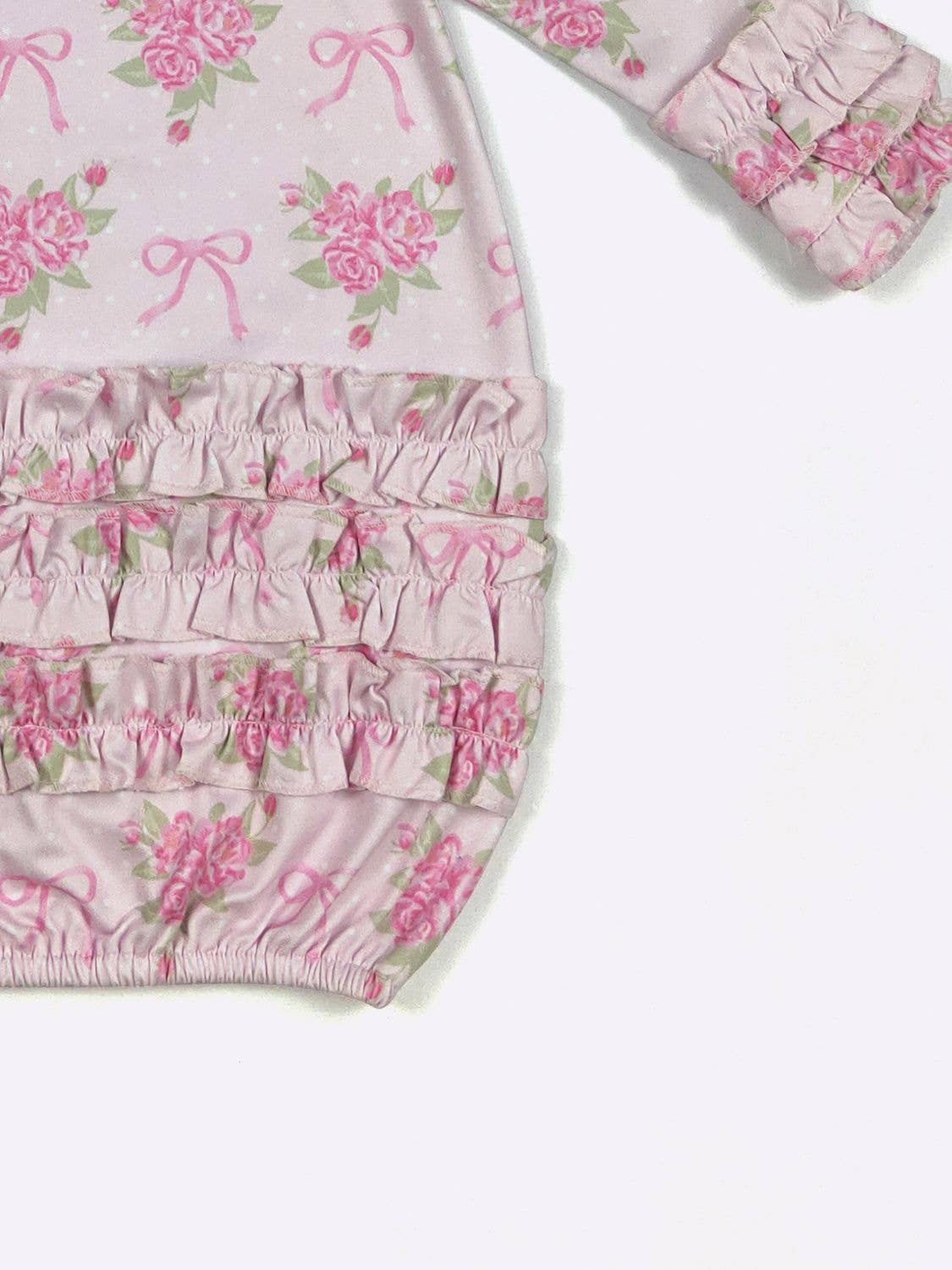 Clover Cottage - Pink Chic Baby Gown