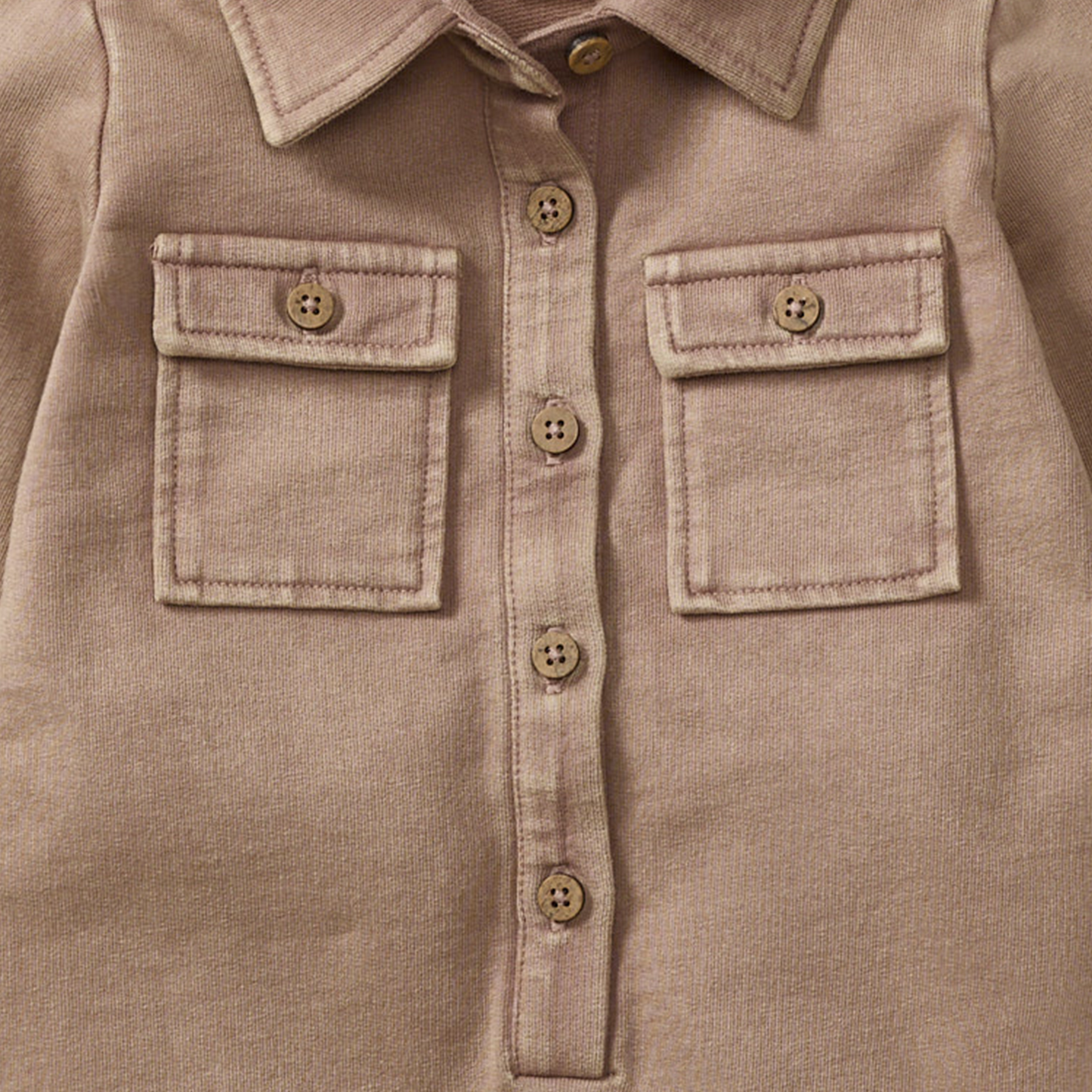 Burt's Bees Baby - Acid Wash Infant Jumpsuit