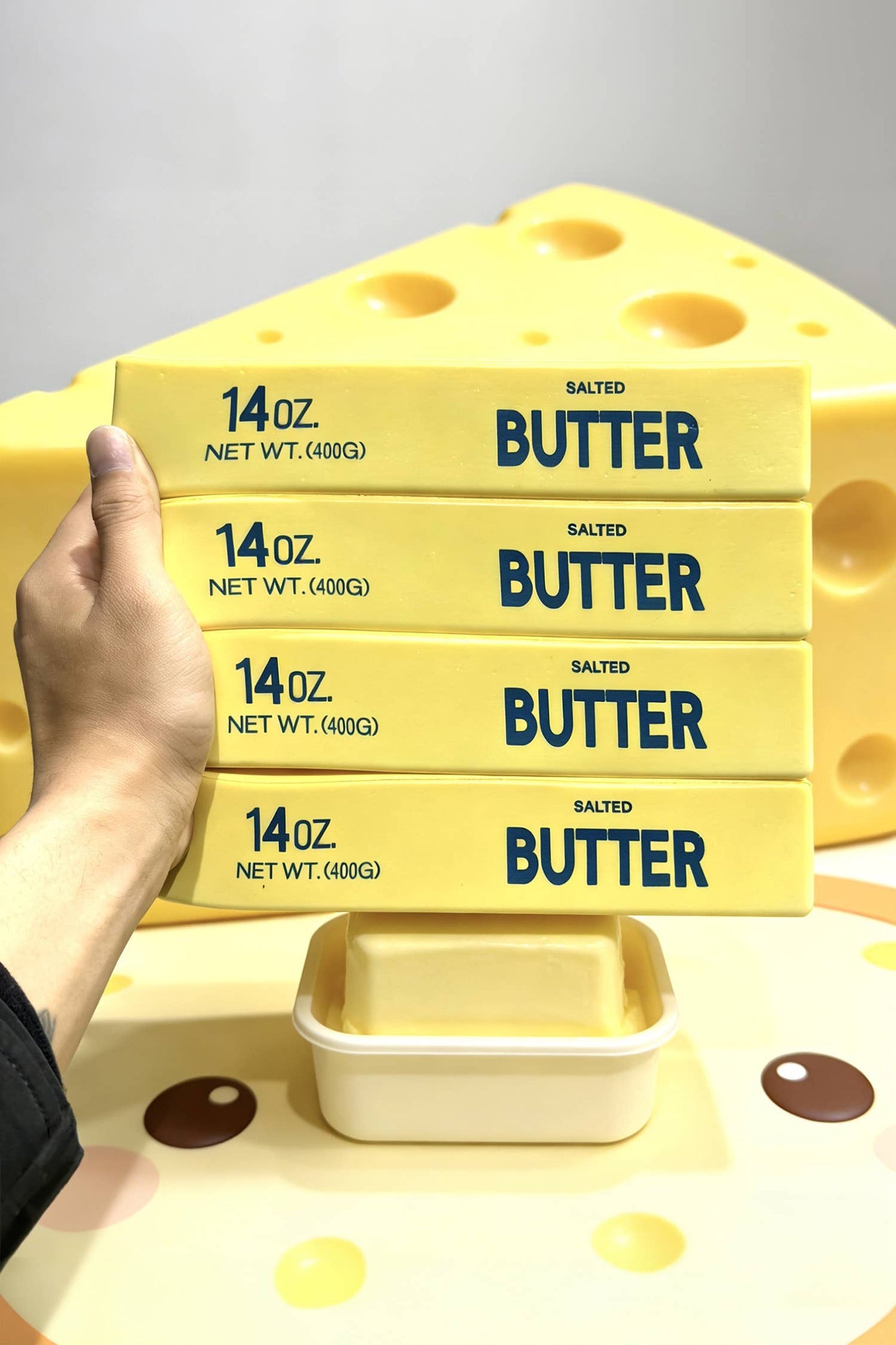 Butter Sofe Sticker Relieve Pressure Toy