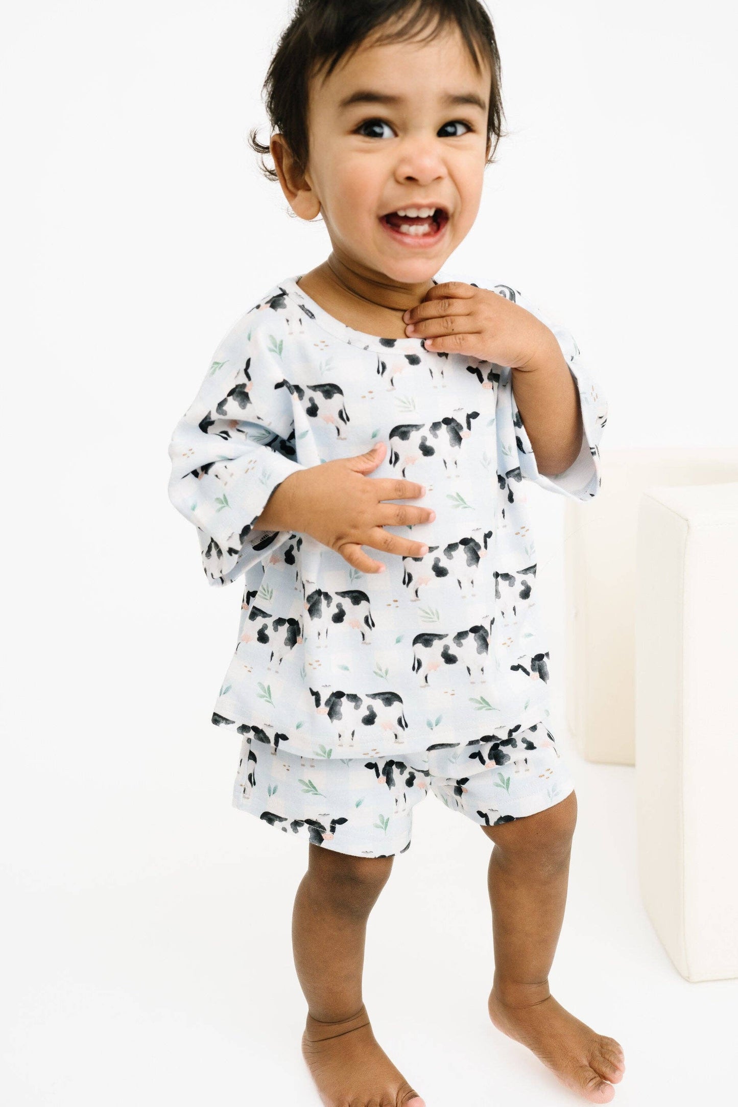 Dairy Cow Slouchy Set