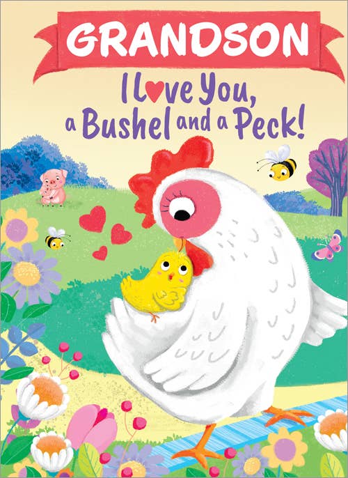 Sourcebooks - Grandson I Love You, a Bushel and a Peck!