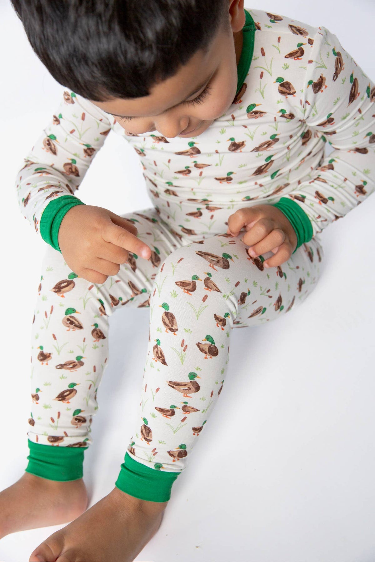 Goosies - Mallard Drake Ducks- LS/Pants Toddler Pajamas