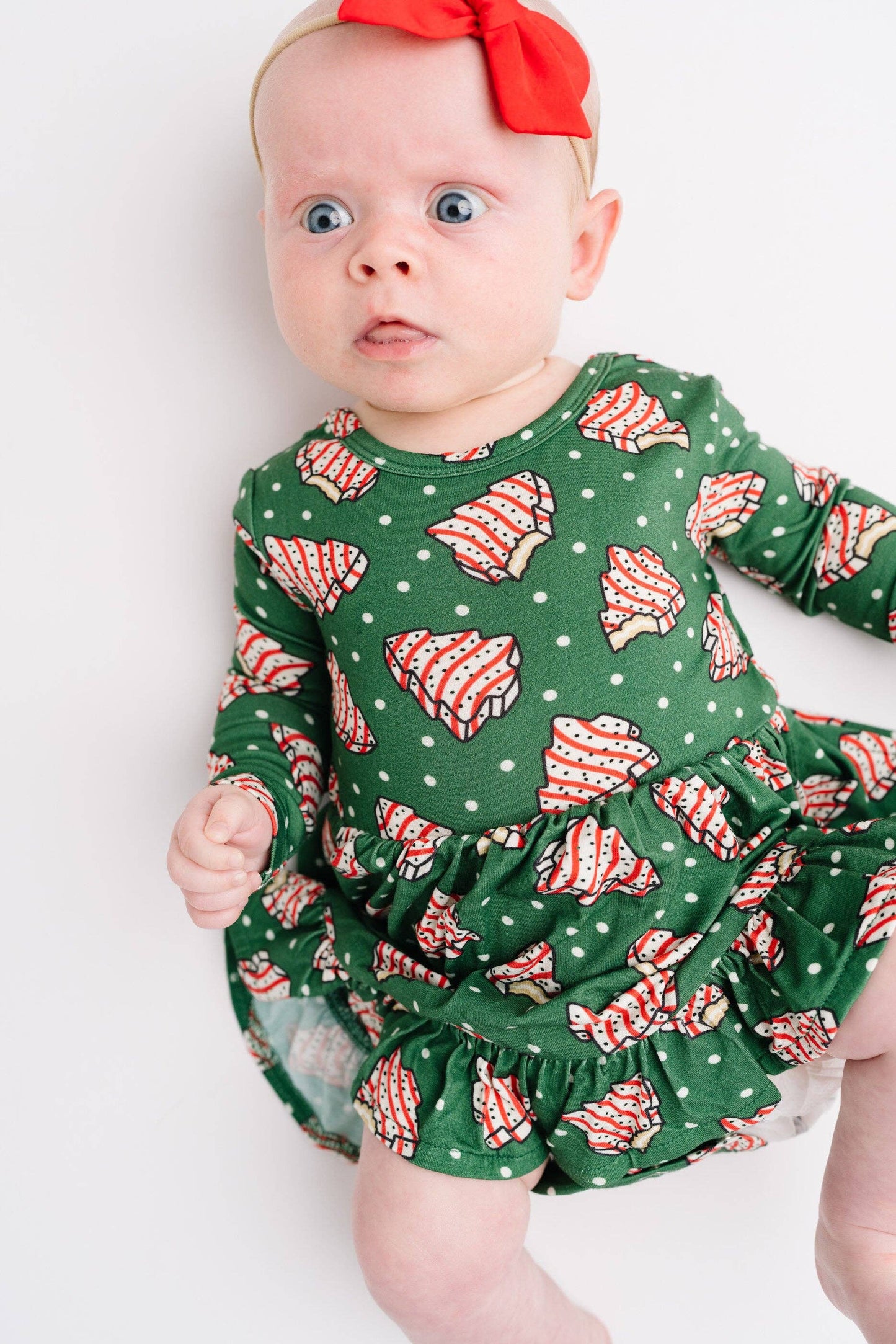 Little One Shop - Tree Treats Bodysuit Bamboo Dress