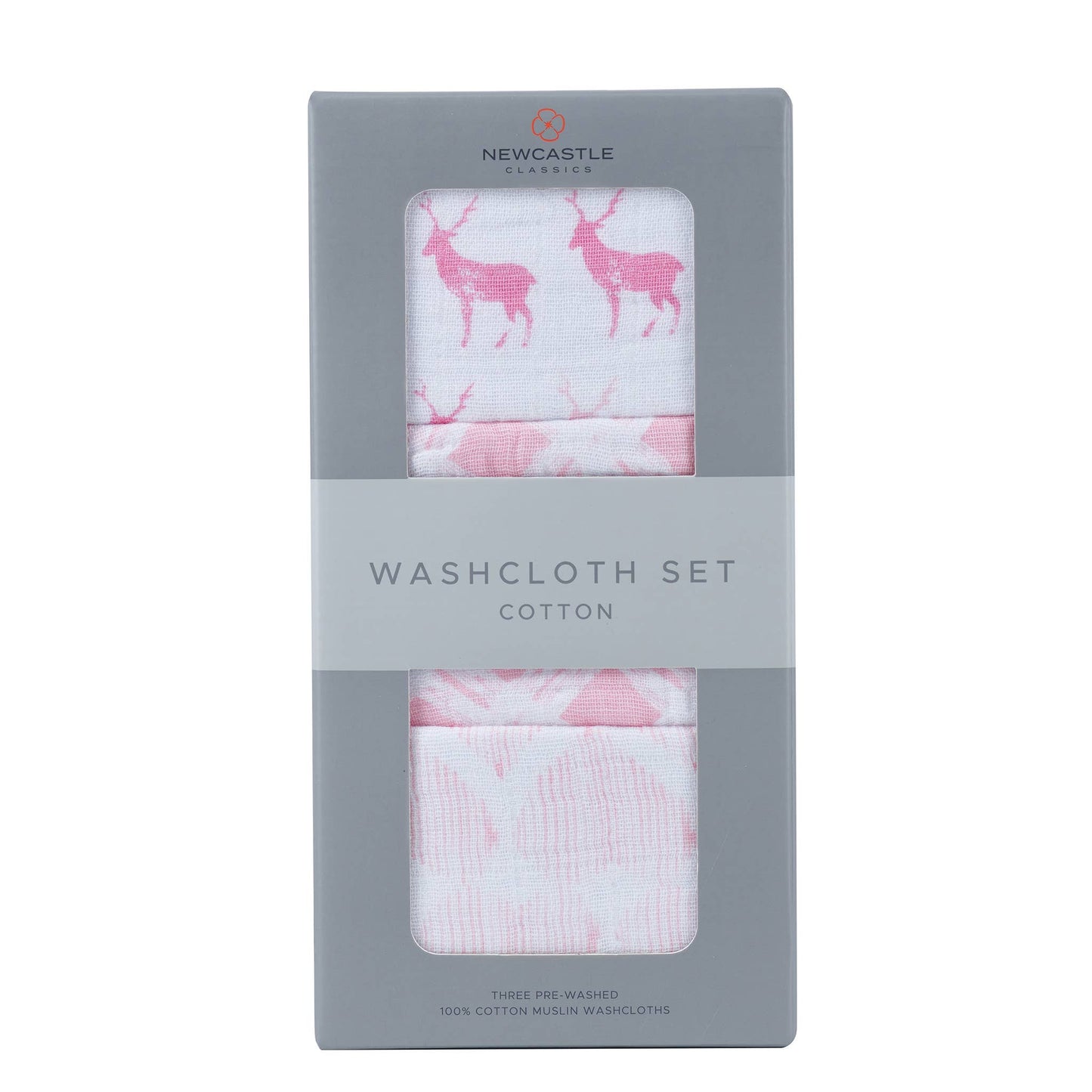 Newcastle Classics - Pop of Pink Washcloth Set