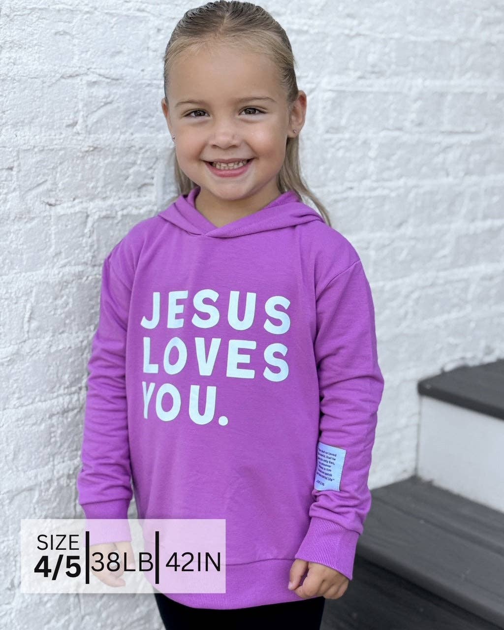 BRVE by Fletch - Jesus Loves You Hoodie