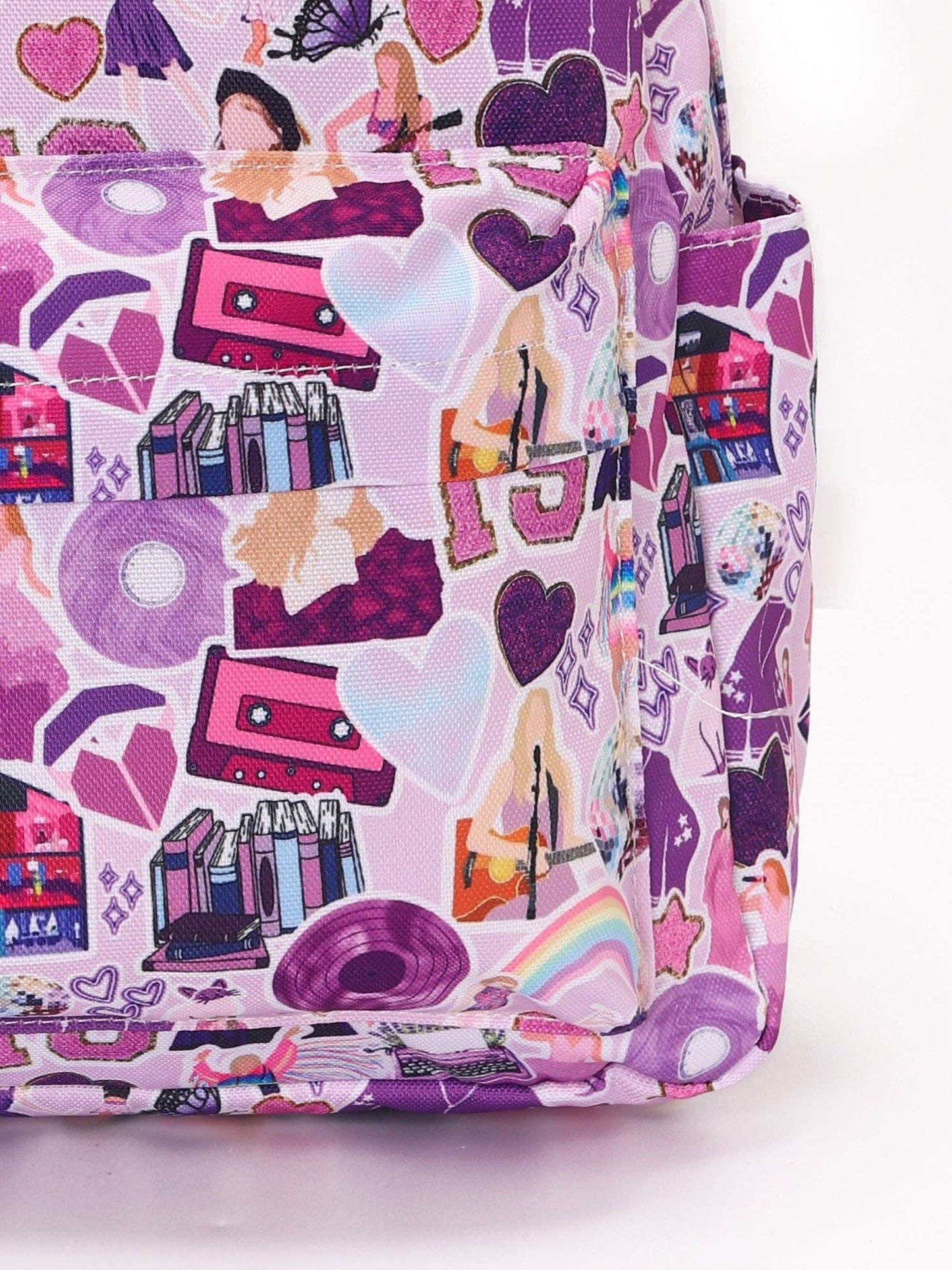 sassy kids palace - Purple Kids Girls Music Tour Backpack