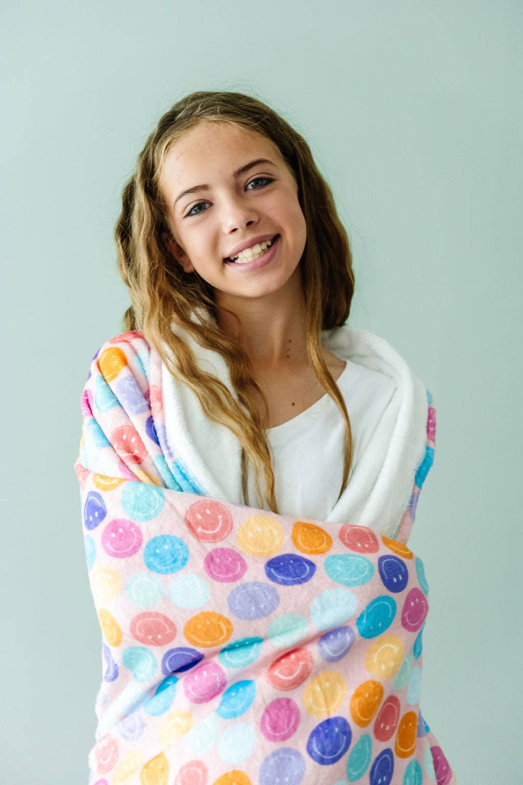 Macaron + Me - Plush Blanket-Smiles